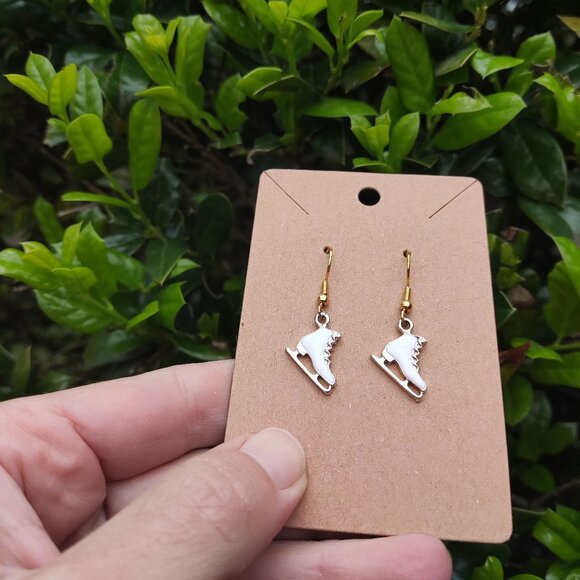 Ice Skate Earrings - Picture 5 of 6